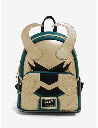 Loungefly Marvel Loki Figural Mini Backpack