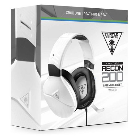 Turtle Beach Recon 200 Amplified Gaming Headset For Xbox One/Series X/S/PlayStation 4/5 - White : Target