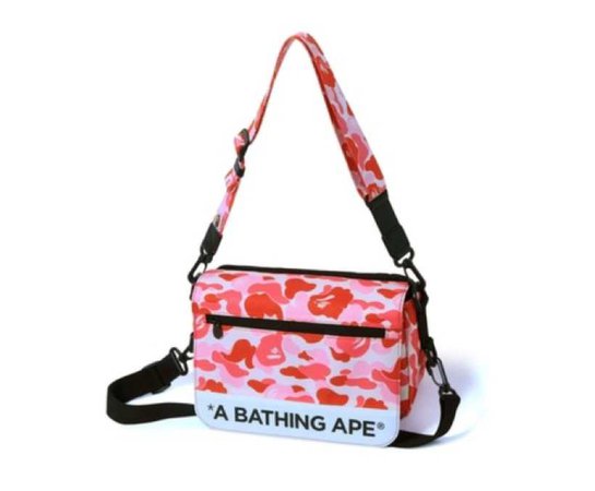Bape Pink Shoulder Bag