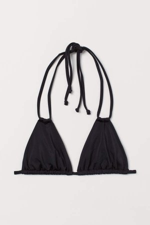 Triangle Bikini Top - Black