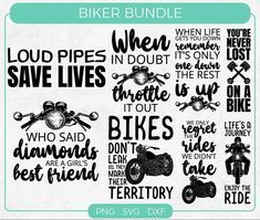 Biker words