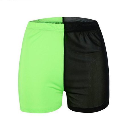 Neon Splice Shorts