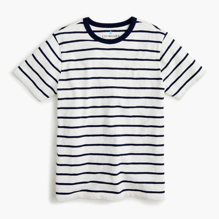 J.Crew: Kids' T-shirt In Navy Stripe