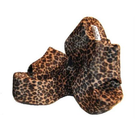 Vintage 1980’s Leopard Faux Fur Platform Sandal