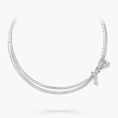 Tilda’s Bow Diamond Necklace by GRAFF