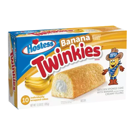 Hostess Banana Twinkies 385gr | e-snacks