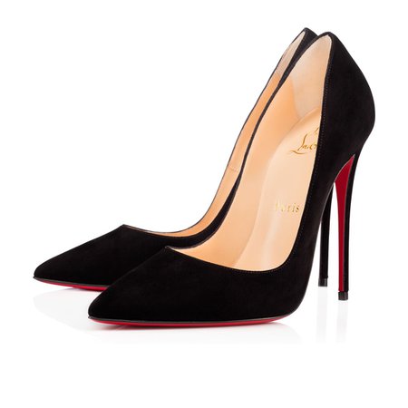So Kate 120 Black Suede - Women Shoes - Christian Louboutin