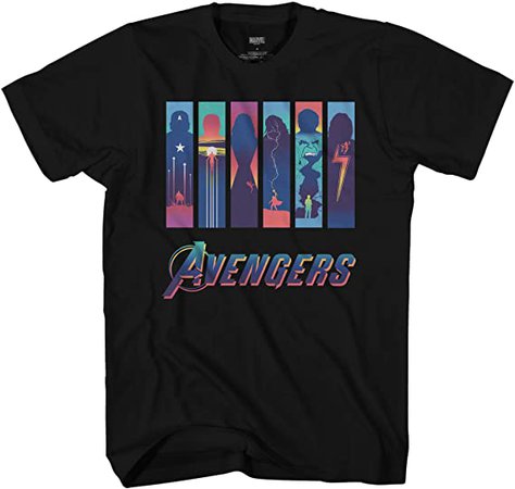 Amazon.com: Marvel Team Blend Hulk Iron Man Captain America Thor Black Widow Avengers Adult Tee Graphic T-Shirt for Men Tshirt Clothing (Black, Medium) : Clothing, Shoes & Jewelry