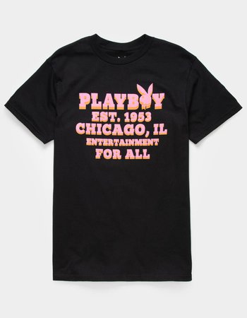 PLAYBOY Est 1953 Mens T-Shirt - BLACK - 395415100 | Tillys