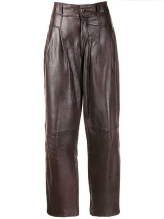 Versace Pre-Owned Pantalon Ample à Taille Haute - Farfetch