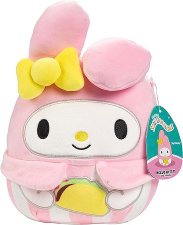 Amazon.com: Squishmallows 8" My Melody with Taco Food Truck Series Plush - Official Kellytoy - Collectible Soft & Squishy Sanrio Hello Kitty Stuffed Animal Toy - Gift for Kids, Girls & Boys - 8 Inch : Toys & Games