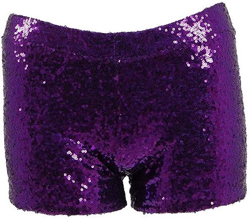 Women Sexy Hot Glitter Sequin Shorts Summer Club Wear Multi-Color at Amazon Women’s Clothing store