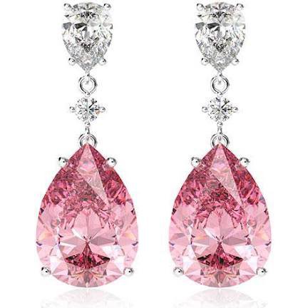 sophisticated pink earrings for women - Google Search
