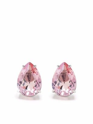 Swarovski Gema crystal stud earrings - ShopStyle