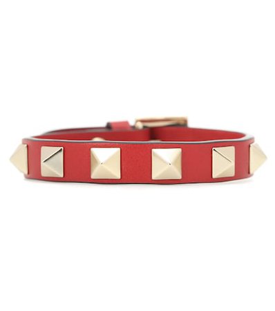 Valentino Garavani Rockstud leather bracelet