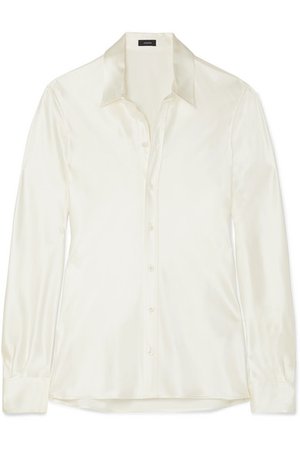 Joseph | George silk-satin shirt | NET-A-PORTER.COM