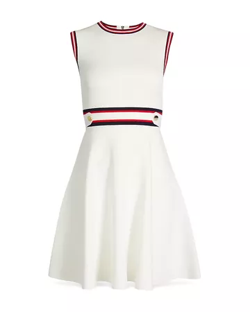 Ted Baker Apryll Knitted Skater Dress | Bloomingdale's white