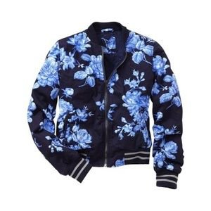GAP | Jackets & Coats | Gap Floral Bomber Jacket | Poshmark