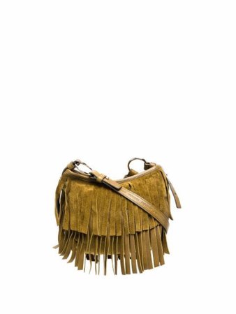 Yves Saint Laurent Pre-Owned Boheme Fringed Shoulder Bag - Farfetch