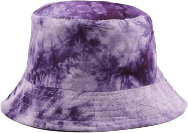purple bucket hat