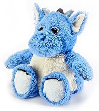 Amazon.com: Warmies Plush Heat Up Microwavable Soft Cuddly Toys with A Lavender Scent, Dragon Blue: Health & Personal Care