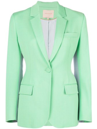 Green Roksanda Fitted Single-breasted Suit | Farfetch.com