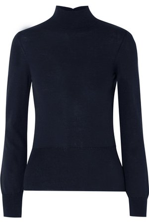 Jacquemus | Baya cutout cotton-blend turtleneck sweater | NET-A-PORTER.COM