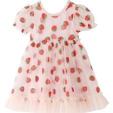 strawberry dress toddler - Google Search