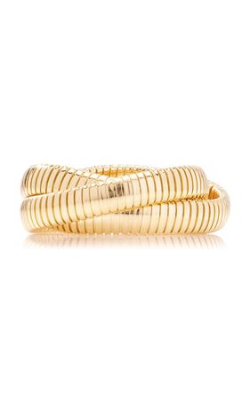 Rolling 18k Yellow Gold Bracelet By Sidney Garber | Moda Operandi