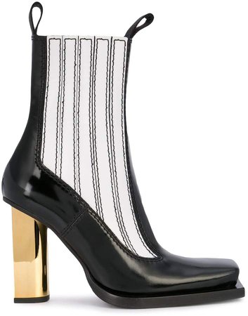 high heel chelsea boots