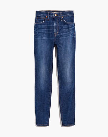 Curvy High-Rise Skinny Jeans in Moreaux Wash