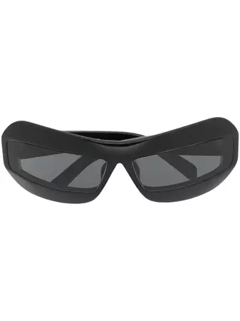 Prada Eyewear logo-detail cat-eye Sunglasses - Farfetch