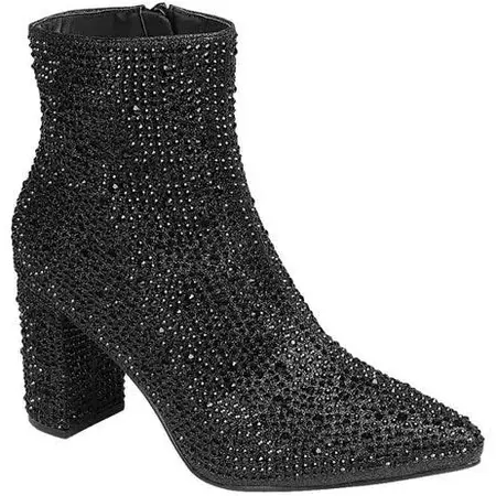sparkly black boots - Google Shopping