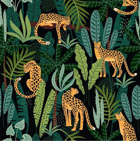 jungle leopard wallpaper - Google Search