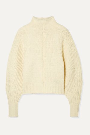 Isabel Marant | Edilon wool-blend turtleneck sweater | NET-A-PORTER.COM