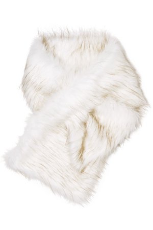 A PERDIFIATO | Arabella faux fur wrap | NET-A-PORTER.COM