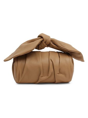 Rejina Pyo Nane Knotted Leather Barrel Bag | SaksFifthAvenue
