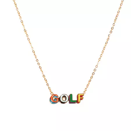 golf wang necklace