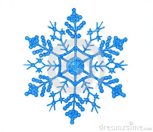 Shiny blue snowflake stock image. Image of snowflake - 42833113