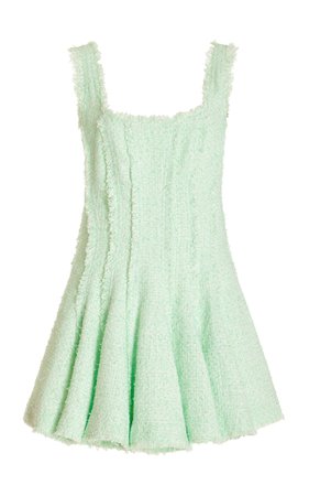 Anais Boucle Tweed Mini Dress By Aje | Moda Operandi