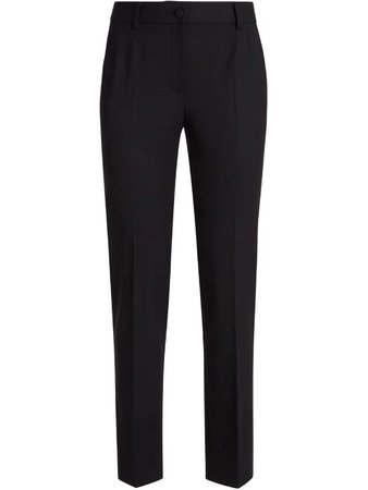 black dolce and gabbana pants suit