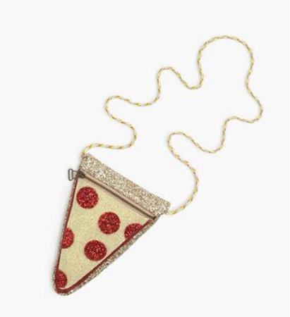 kitschy pizza slice bag