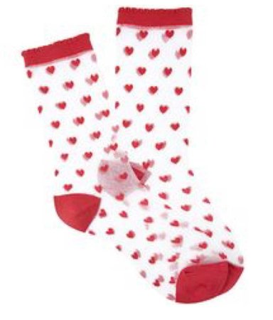 Sheer Heart Socks