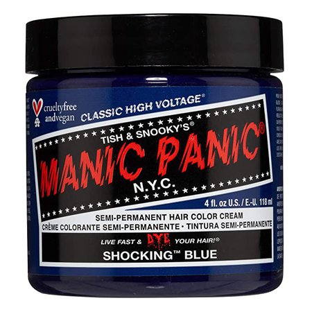 Manic Panic Hair Dye "Shocking Blue"
