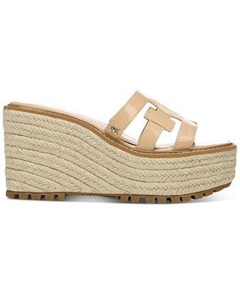 Sam Edelman Women's Laine Espadrille Platform Wedge Sandals & Reviews - Sandals - Shoes - Macy's