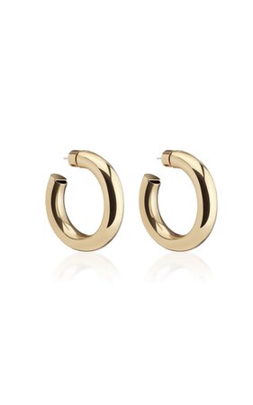 Jennifer Fisher Mini Jamma Gold-Plated Hoop Earrings
