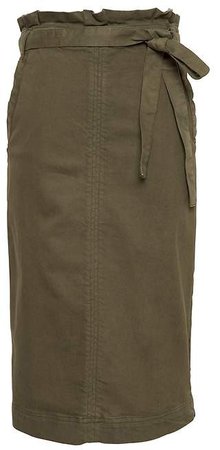 Paper-Bag Waist Skirt
