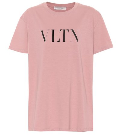VLTN printed cotton T-shirt
