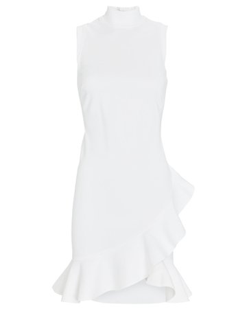 Alexis Giya Ruffled Turtleneck Mini Dress | INTERMIX®