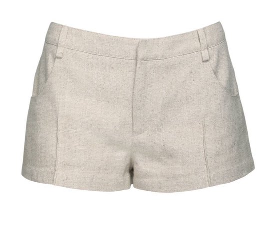 jacquemus linen shorts